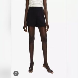 MANGO Classic Black Women's Shorts